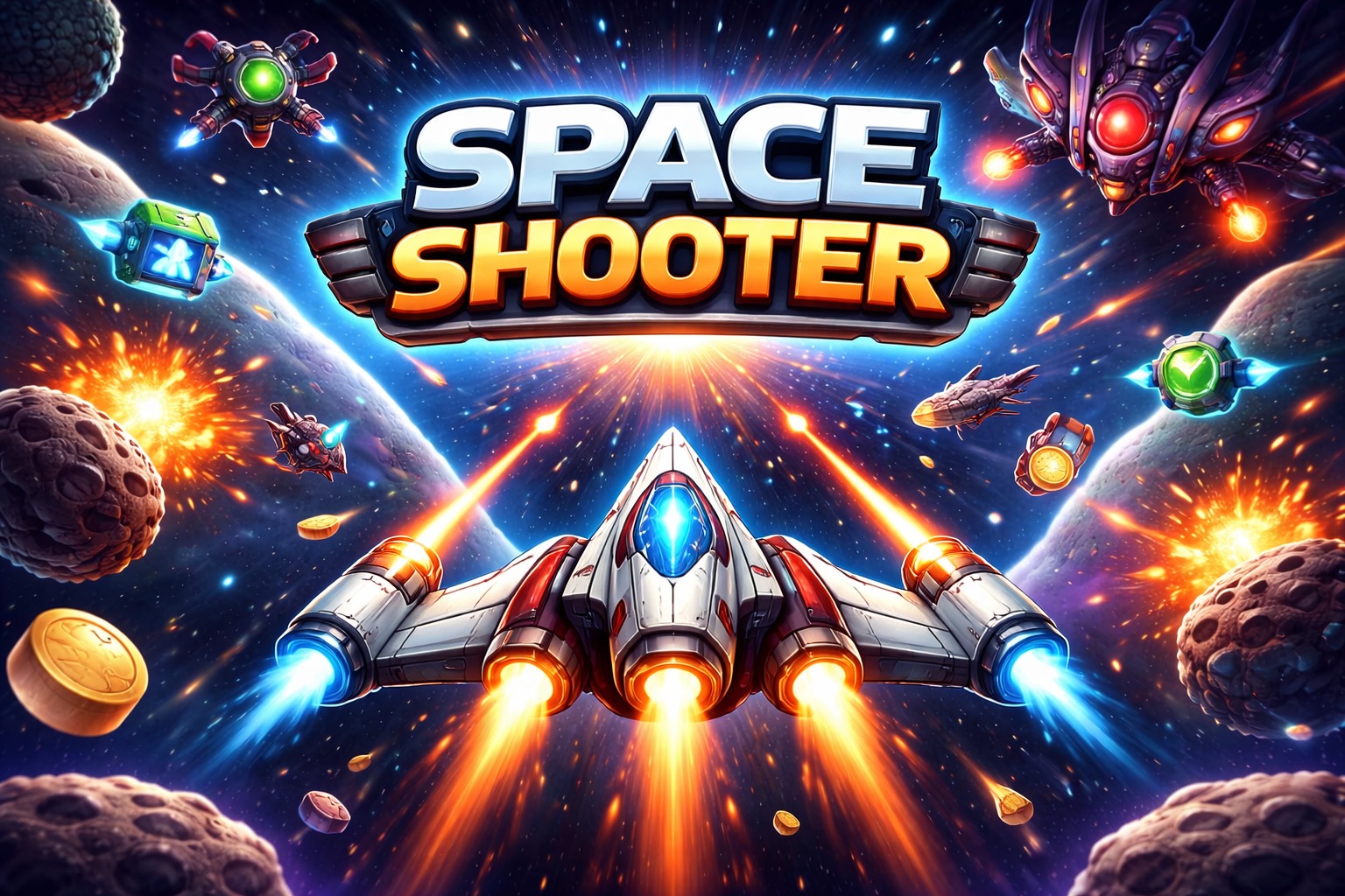 Space Shooter Game — browser game thumbnail