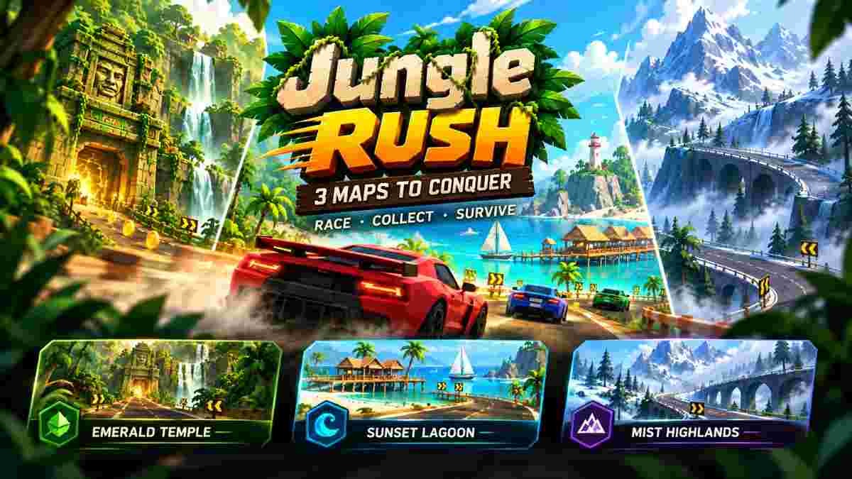 Jungle Rush — car game thumbnail
