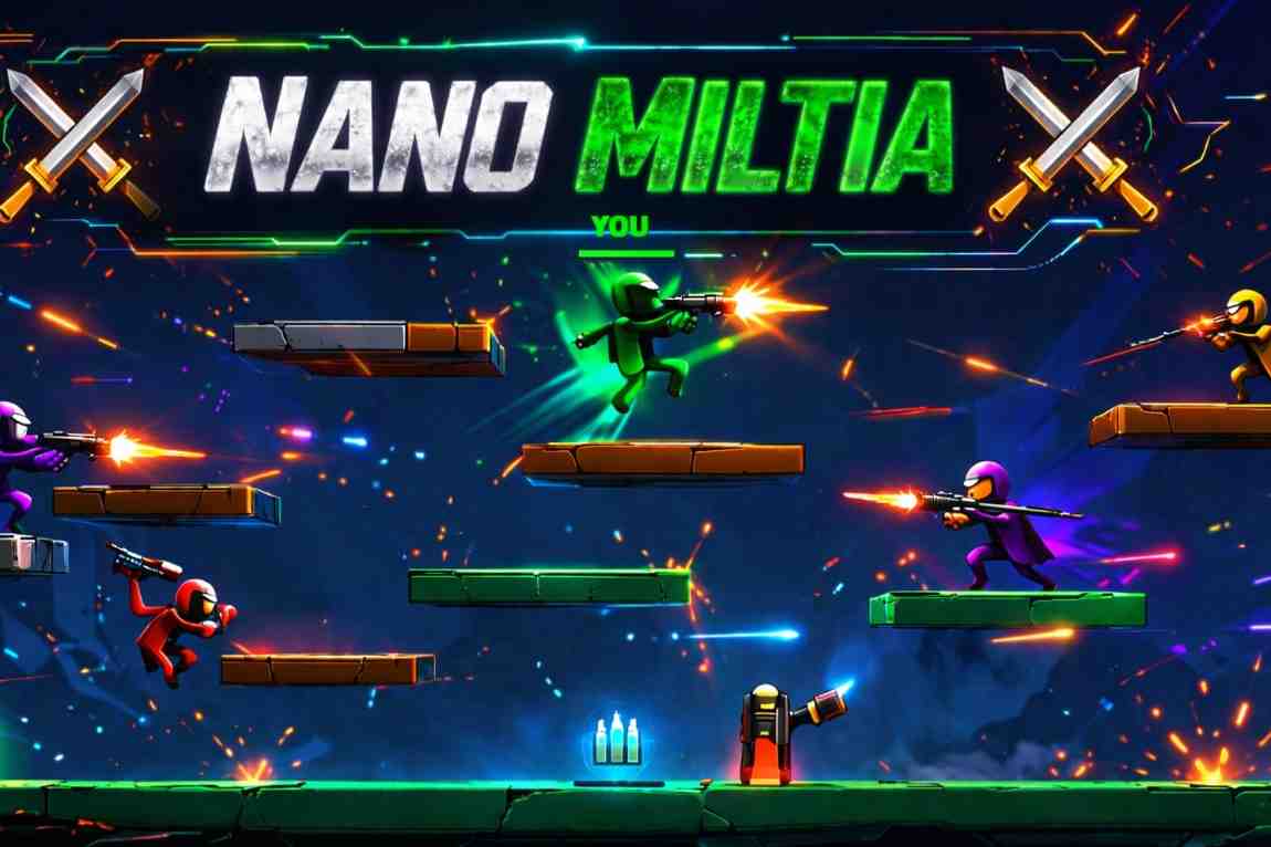 Nano Militia — browser game thumbnail