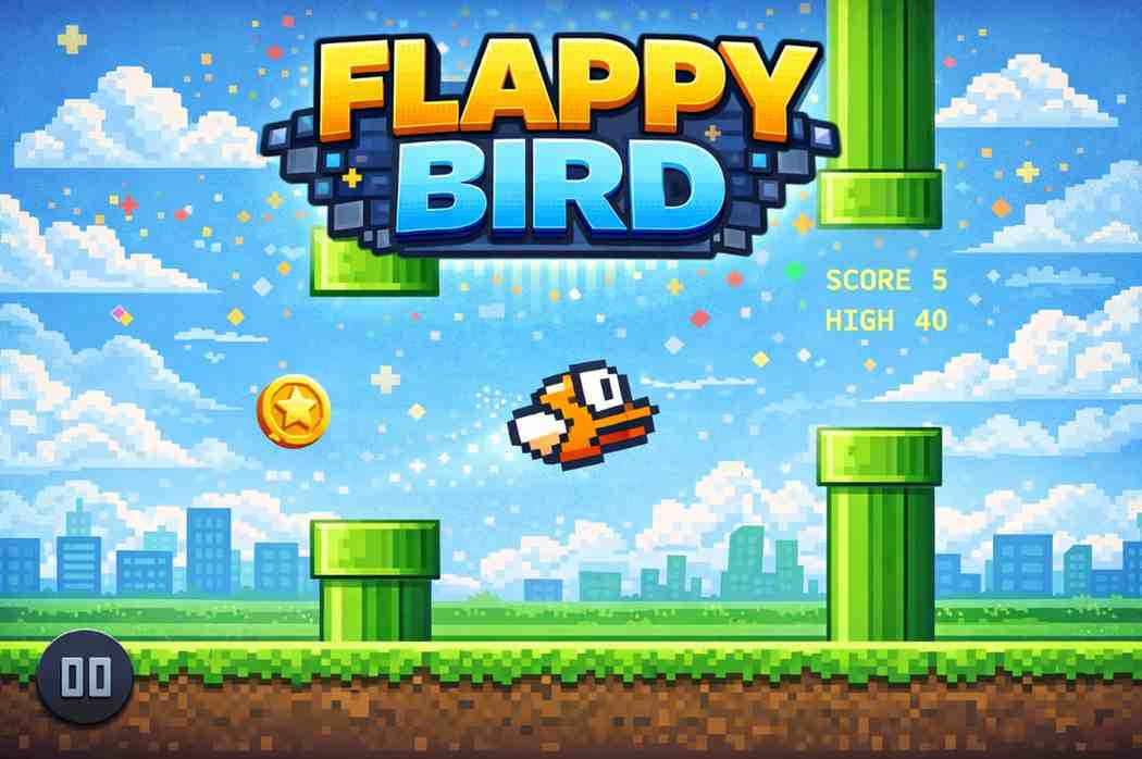 Flappy Bird — browser game thumbnail