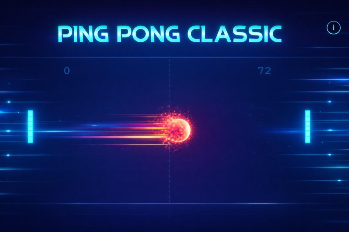 Ping Pong Classic — browser game thumbnail